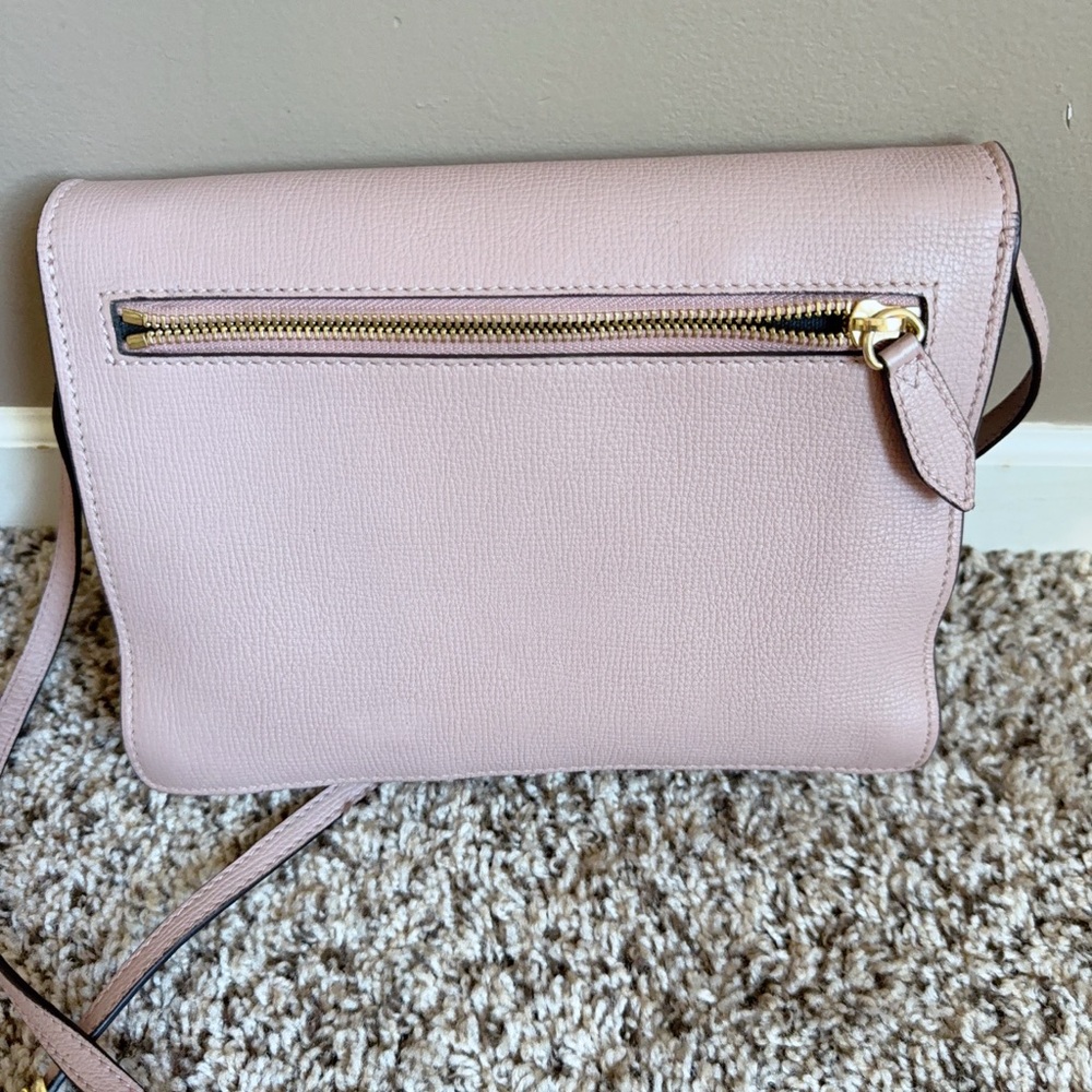 Burberry Macken Crossbody Bag Leather and House Check Canvas Small - Picture 2 of 11